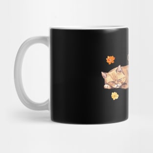 Orange Ginger Cat Dad Mug